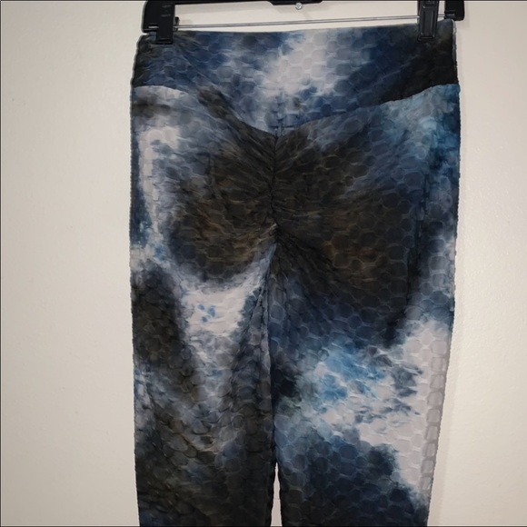 NWT Anti Cellulite Tie Dye Leggings - Picture 7 of 12